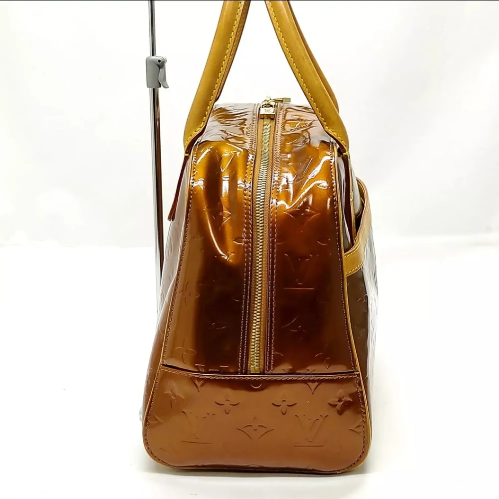 Louis Vuitton LV‎ Hand Bag Thompson Street Brown Vernis - Picture 4 of 10